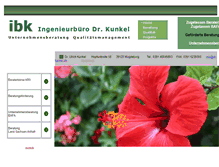 Tablet Screenshot of dr-kunkel.de