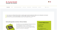 Desktop Screenshot of dr-kunkel.com