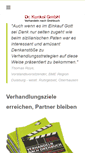 Mobile Screenshot of dr-kunkel.com